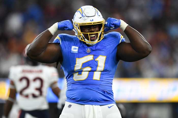Chargers defensive tackle Sebastian Joseph-Day.